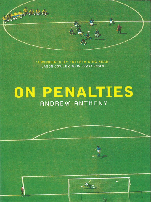 Title details for On Penalties by Andrew Anthony - Available